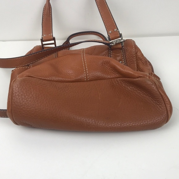 Fossil | Pebbled Leather 3 Compartment Handbag - Picture 8 of 8